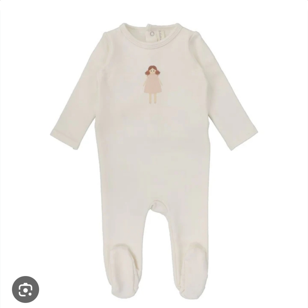 Lilette Cream Kids Footie